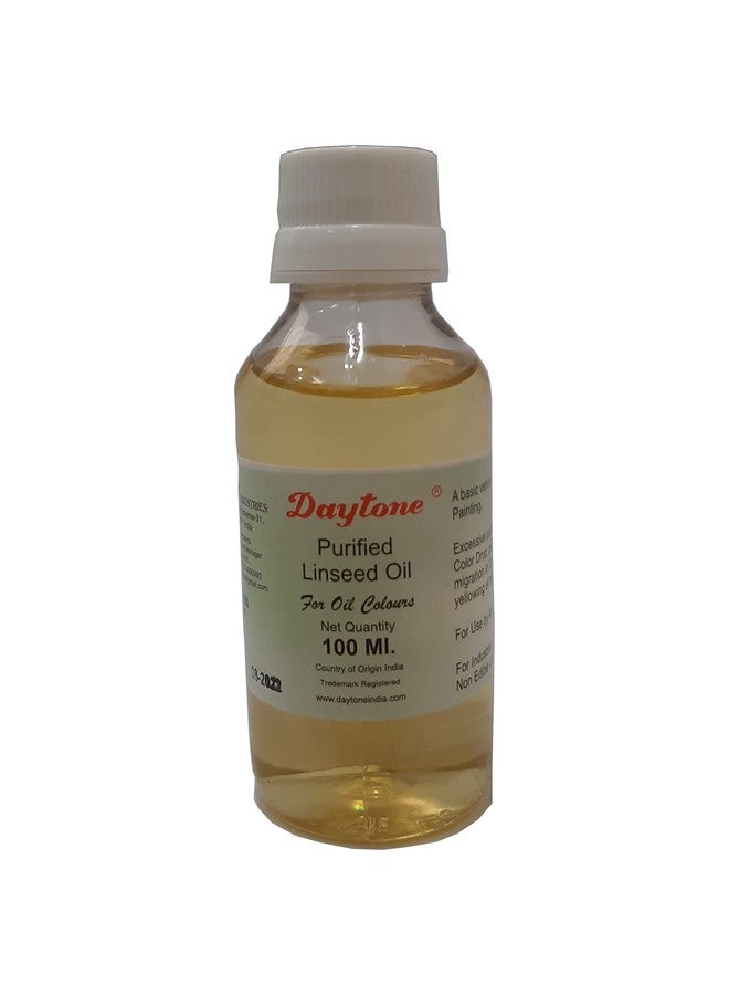 Daytone Purified Linseed Oil Bottle 100 Ml